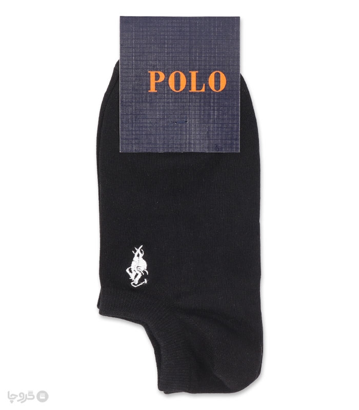 خرید جوراب قوزکی اسپرت گلدوزی طرح Polo