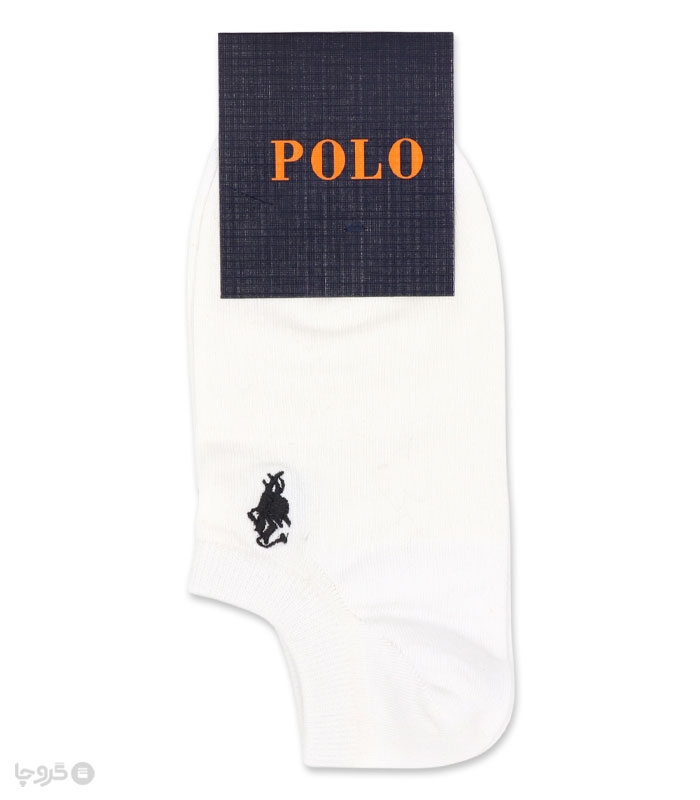 جوراب قوزکی اسپرت گلدوزی طرح Polo
