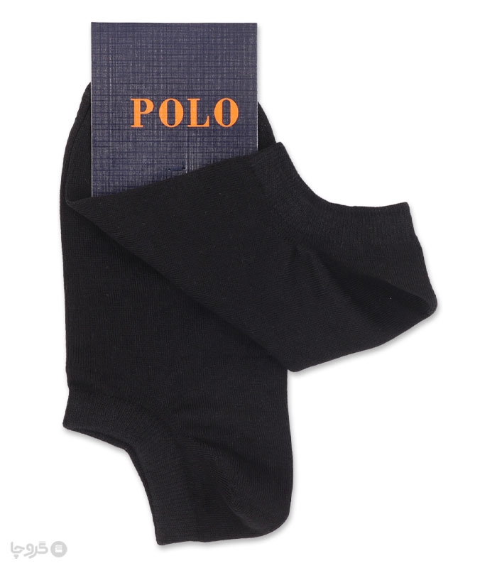 جوراب قوزکی اسپرت گلدوزی طرح Polo