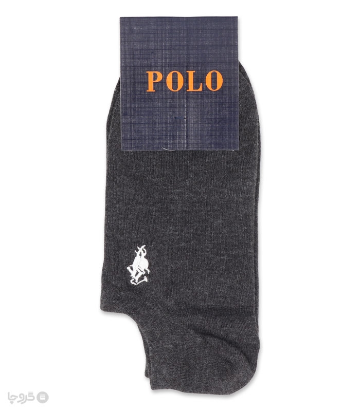 جوراب قوزکی اسپرت گلدوزی طرح Polo