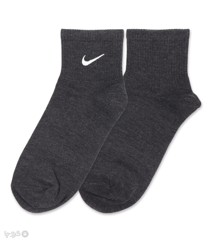 جوراب نیم ساق اسپرت کش انگلیسی گلدوزی طرح Nike