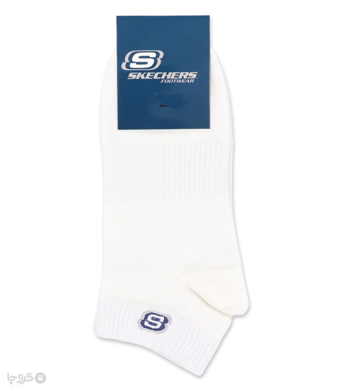 جوراب مچی اسپرت گلدوزی طرح Skechers