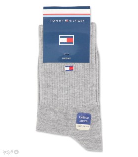 خرید جوراب ساقدار زنانه گلدوزی طرح Tommy