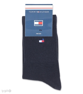 خرید جوراب ساقدار زنانه گلدوزی طرح Tommy
