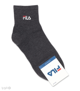 خرید جوراب نیم ساق مردانه گلدوزی طرح Fila