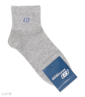 خرید جوراب نیم ساق مردانه گلدوزی طرح Skechers