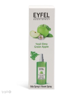 اسپری خوشبو کننده هوا ایفل Eyfel رایحه Green Apple - حجم 400 میلی لیتر