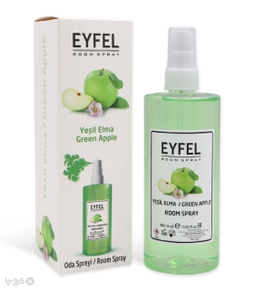خرید اسپری خوشبو کننده هوا ایفل Eyfel رایحه Green Apple - حجم 400 میلی لیتر