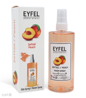 خرید اسپری خوشبو کننده هوا ایفل Eyfel رایحه Peach - حجم 400 میلی لیتر