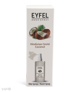 اسپری خوشبو کننده هوا ایفل Eyfel رایحه Coconut - حجم 400 میلی لیتر