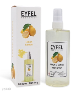 خرید اسپری خوشبو کننده هوا ایفل Eyfel رایحه Lemon - حجم 400 میلی لیتر