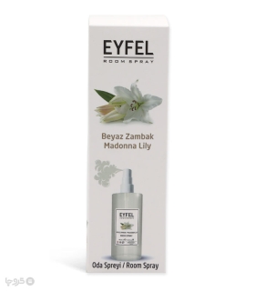 اسپری خوشبو کننده هوا ایفل Eyfel رایحه Madonna Lily - حجم 400 میلی لیتر