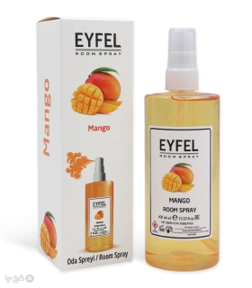 خرید اسپری خوشبو کننده هوا ایفل Eyfel رایحه Mango - حجم 400 میلی لیتر