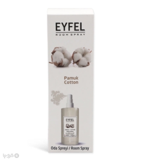 اسپری خوشبو کننده هوا ایفل Eyfel رایحه Cotton - حجم 400 میلی لیتر