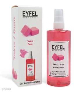 خرید اسپری خوشبو کننده هوا ایفل Eyfel رایحه Gum - حجم 400 میلی لیتر