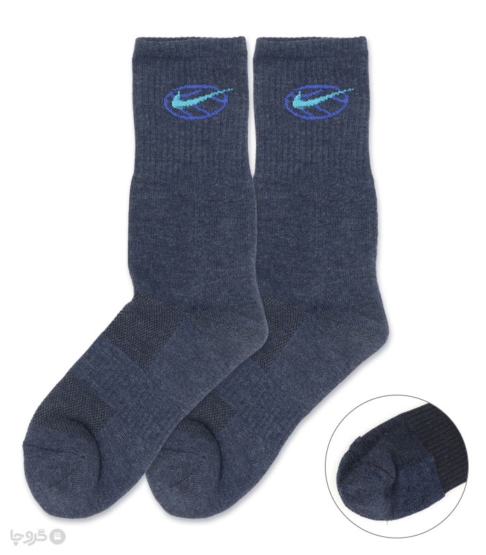 جوراب حوله ای ساقدار مردانه پاآرا کد2011 طرح Nike