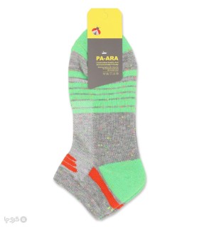 خرید جوراب حوله ای مچی زنانه پاآرا کد 804 طرح خالخال رنگی