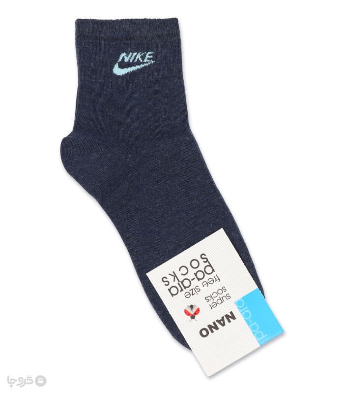 جوراب نانو نیم ساق مردانه پاآرا کد403 طرح Nike