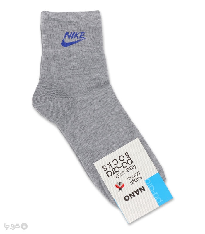 جوراب نانو نیم ساق مردانه پاآرا کد403 طرح Nike