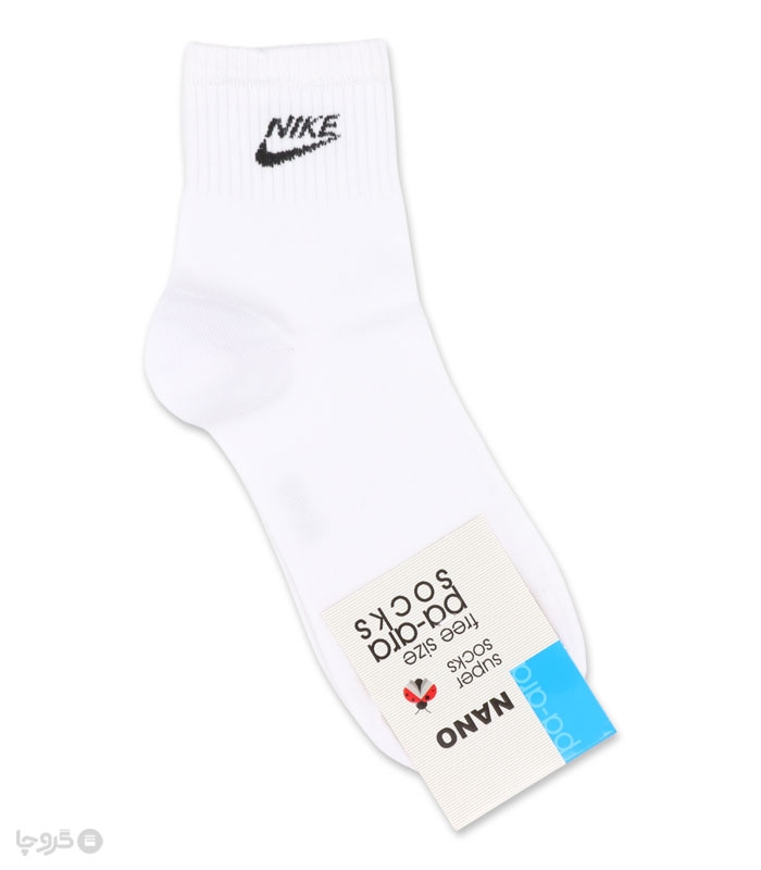جوراب نانو نیم ساق مردانه پاآرا کد403 طرح Nike