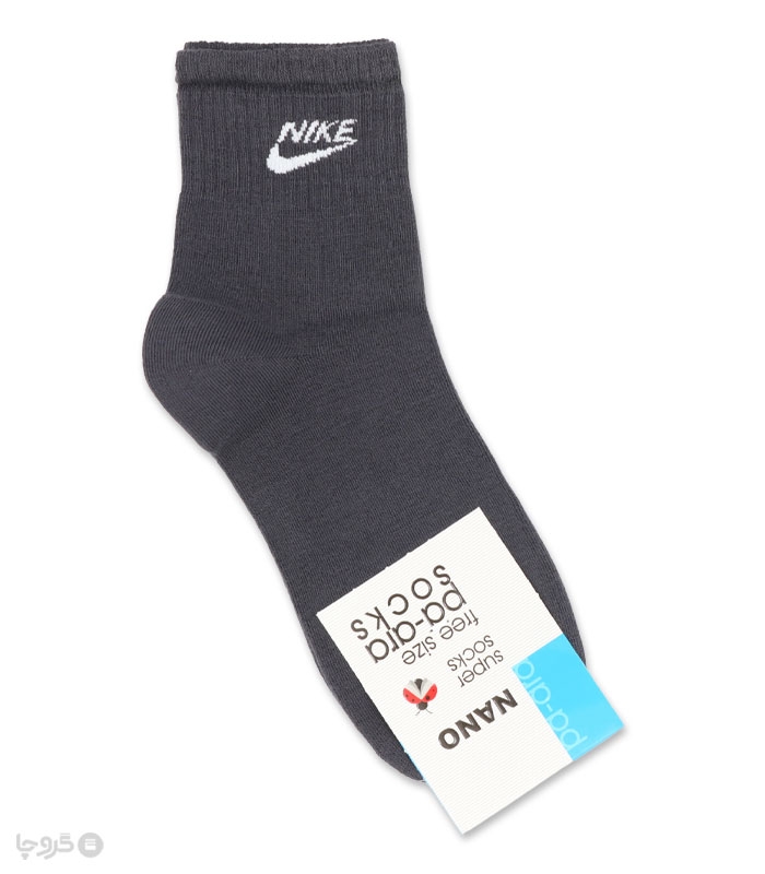 جوراب نانو نیم ساق مردانه پاآرا کد403 طرح Nike