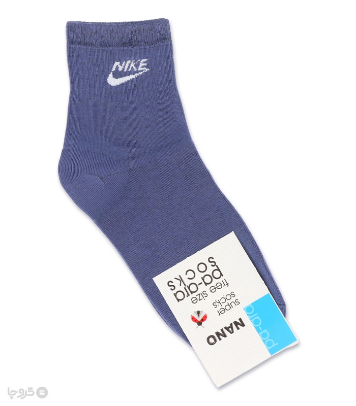 جوراب نانو نیم ساق مردانه پاآرا کد403 طرح Nike