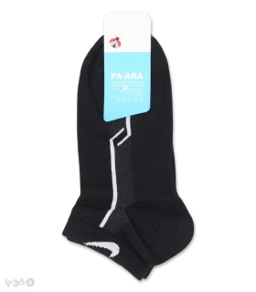 خرید جوراب نانو مچی مردانه پاآرا کد 403 طرح خطوط