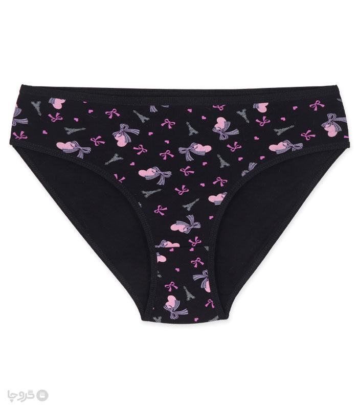 پک شورت زنانه اسلیپ نخی Misspel میسپل کد 4000 طرح 9 - بسته 3 عددی