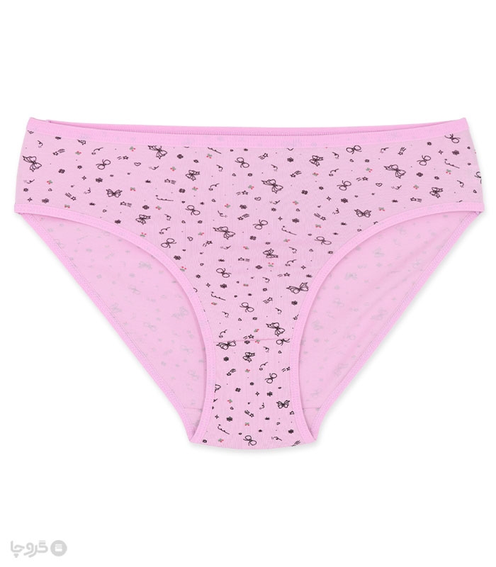 پک شورت زنانه اسلیپ نخی Misspel میسپل کد 4000 طرح 9 - بسته 3 عددی