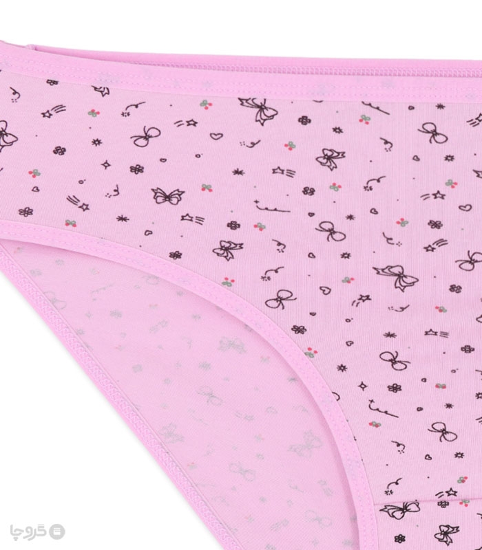 پک شورت زنانه اسلیپ نخی Misspel میسپل کد 4000 طرح 9 - بسته 3 عددی