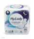 خرید نوار بهداشتی بالدار نیمه ضخیم کتان MyLady مای لیدی مدل Superpad خیلی خیلی بزرگ - بسته 7 عددی -