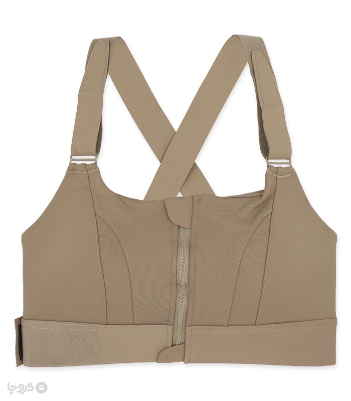 نیم تنه کاپدار جلو باز شو زیپی پشت ضربدری کد 839