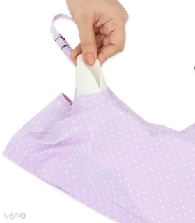 نیم تنه دخترانه کاپدار کد 22 طرح خالخالی