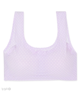 خرید نیم تنه دخترانه لیزری کاپدار کد 23 طرح خالخال ریز