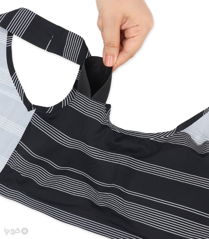 نیم تنه دخترانه کاپدار قزن‌دار کد 25 طرح رینگی