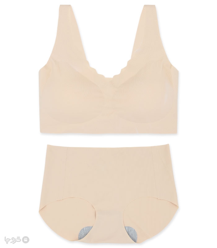 ست شورت و نیم تنه لیزری لبه دالبری کاپدار