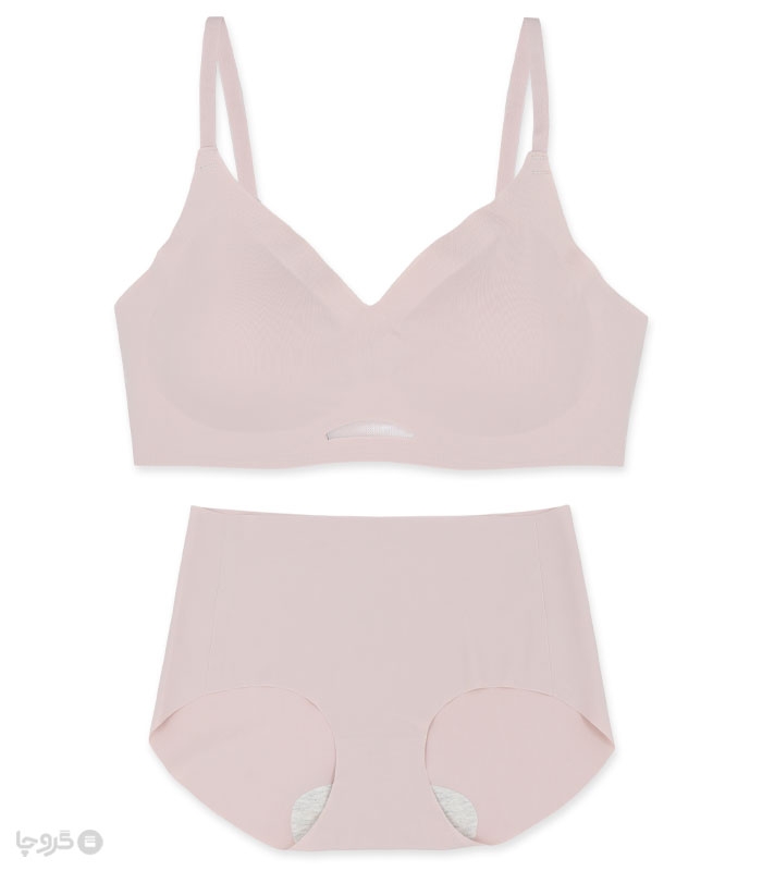 ست شورت و نیم تنه لیزری کاپدار ساده