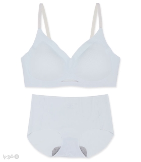 ست شورت و نیم تنه لیزری کاپدار ساده