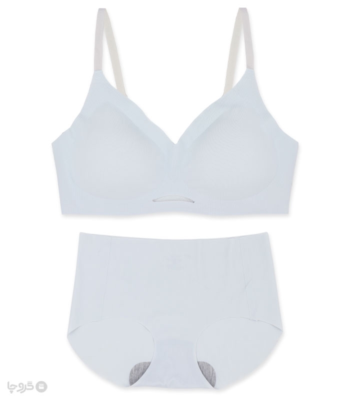 ست شورت و نیم تنه لیزری کاپدار ساده