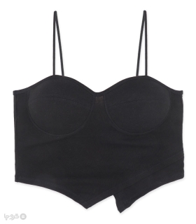 خرید نیم تنه کاپدار پایین مثلثی کد 006