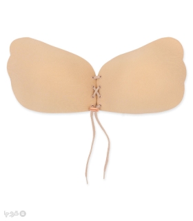 خرید سوتین چسبی دکلته جلو باز شو کمری نامرئی مدل پروانه‌ای