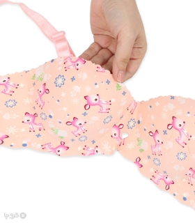 سوتین لیزری کاپدار بدون فنر کد 315 طرح آهو