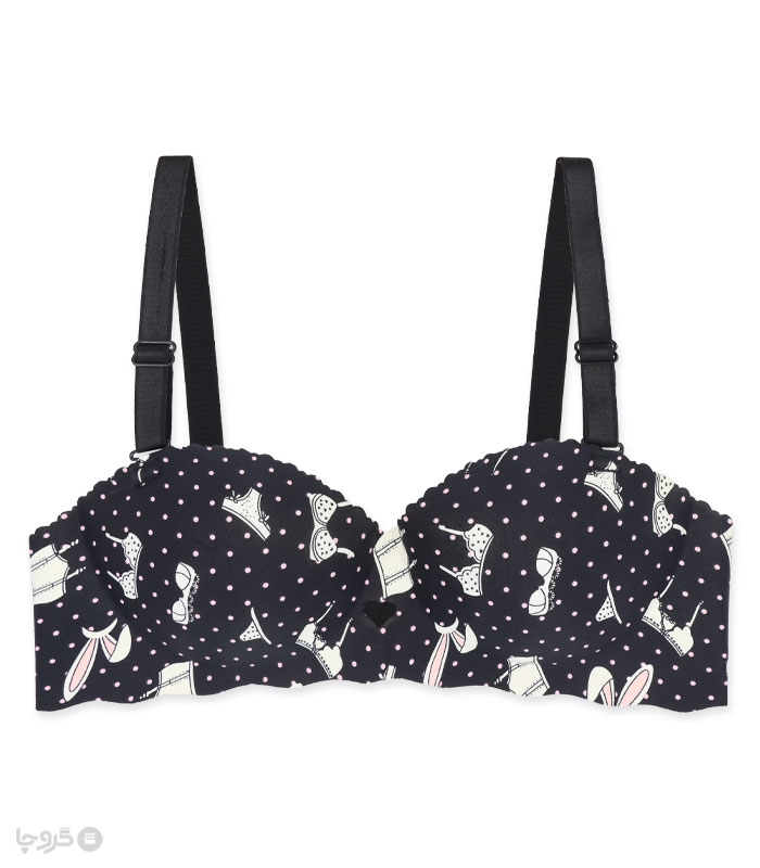 خرید سوتین لیزری کاپدار بدون فنر کد 315 طرح خالخالی