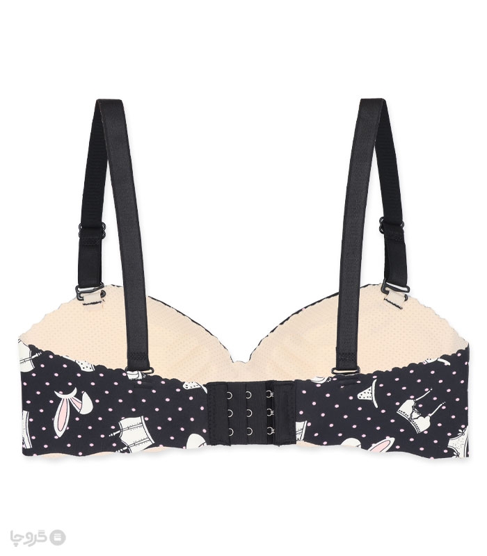 سوتین لیزری کاپدار بدون فنر کد 315 طرح خالخالی