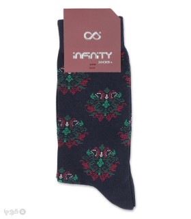 خرید جوراب ساقدار مردانه اینفینیتی طرح کلاسیک 3