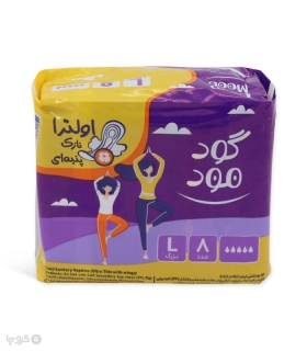 نوار بهداشتی بالدار نازک کتان گود مود مدل Ultra بزرگ - بسته 8 عددی