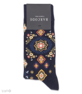 خرید جوراب ساقدار مردانه بارکد طرح Abarjas