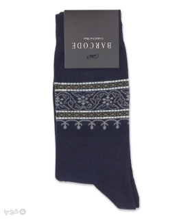 جوراب ساقدار مردانه بارکد طرح Midnight Grove