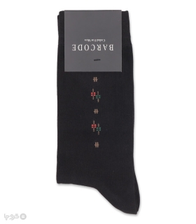 جوراب ساقدار مردانه بارکد طرح  Elegant Dot