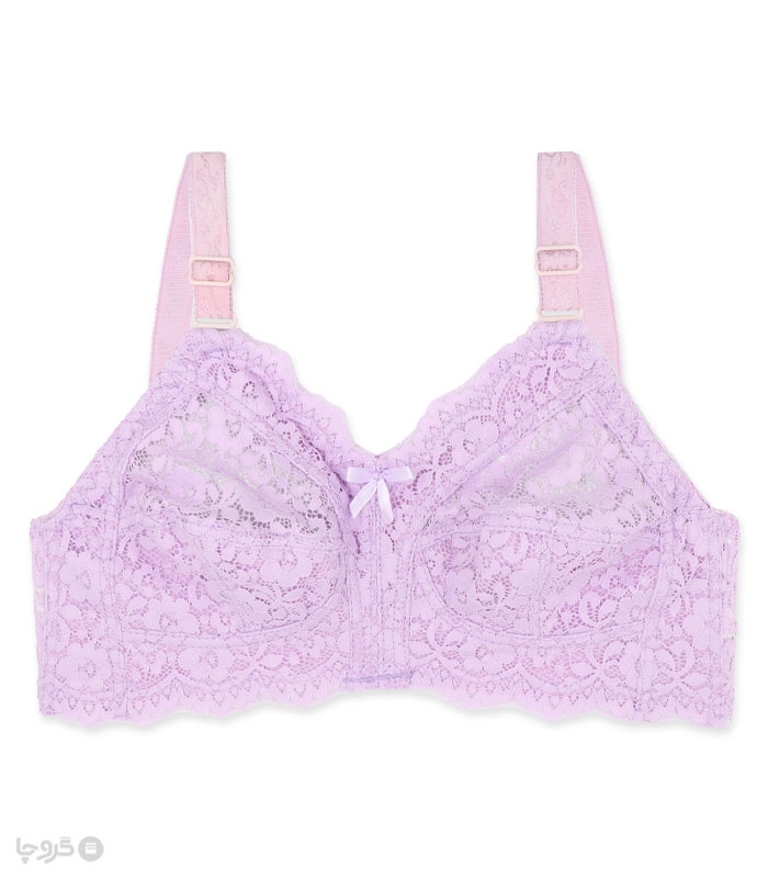 سوتین مینی مایزر سه تکه گیپور بدون فنر ژوبین کد 20340